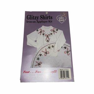 NIP What's New Ltd Glitzy Shirts Candy Canes